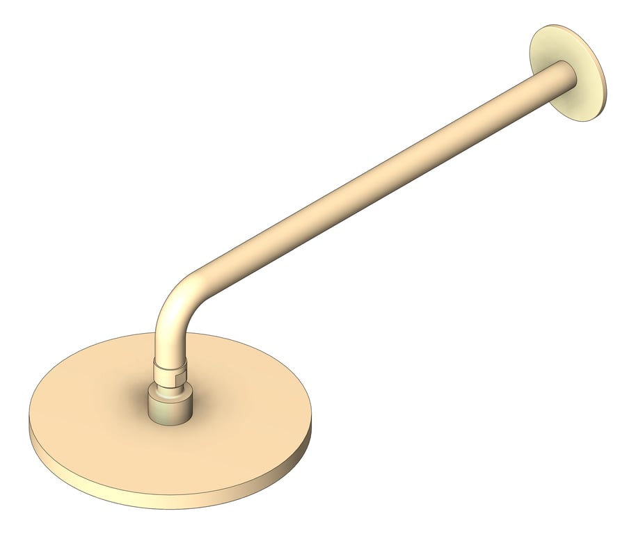 Shower Wall Plumbline Buddy Progetto Rainhead