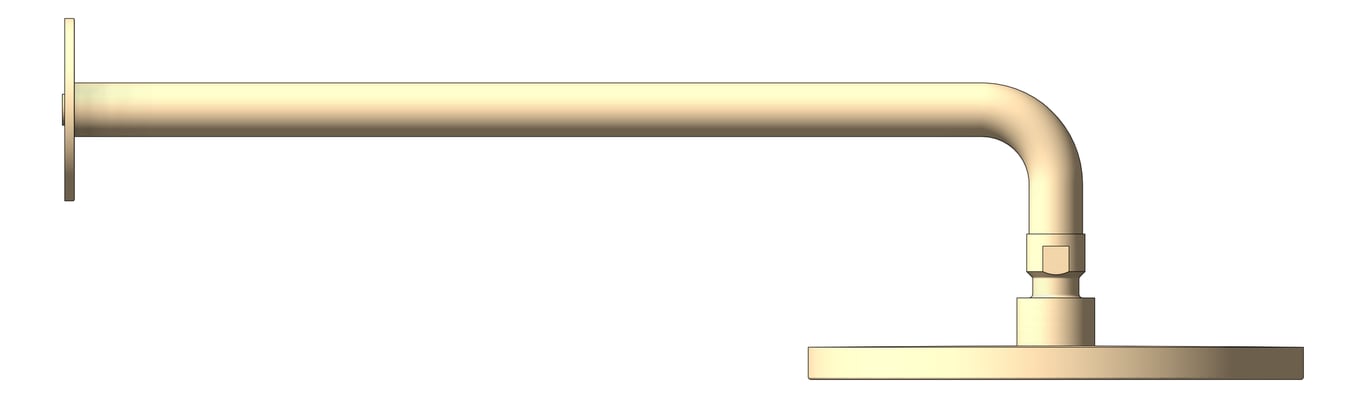 Left Image of Shower Wall Plumbline Buddy Progetto Rainhead
