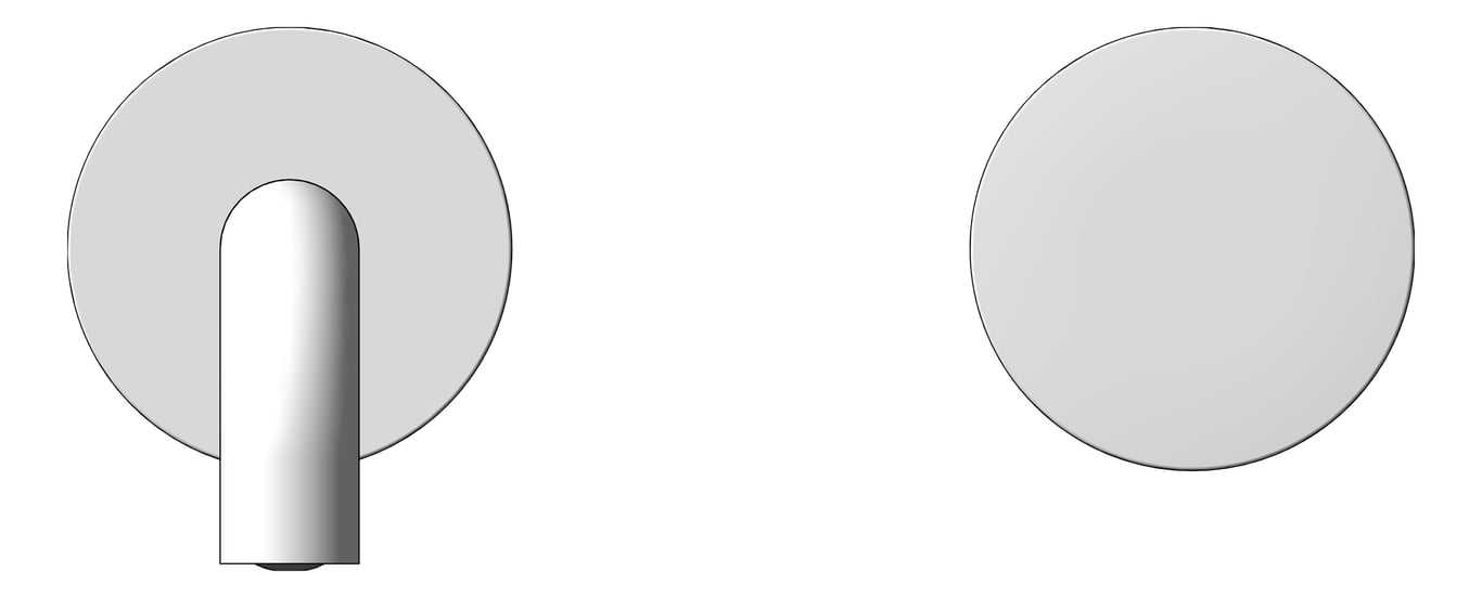 Front Image of MixerSet Wall Plumbline BuddyZero Progetto