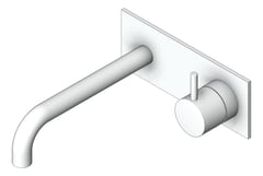 3D Shaded Image of MixerSet Wall Plumbline Buddy Backplate