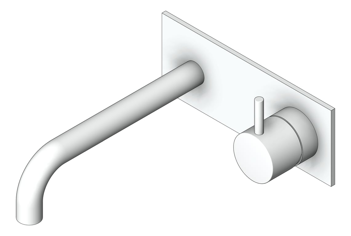 Image of MixerSet Wall Plumbline Buddy Backplate