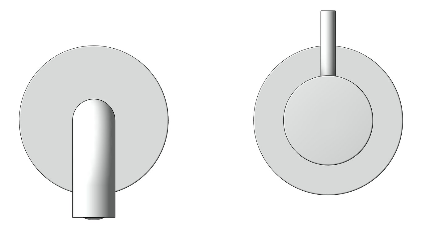 Front Image of MixerSet Wall Plumbline Buddy