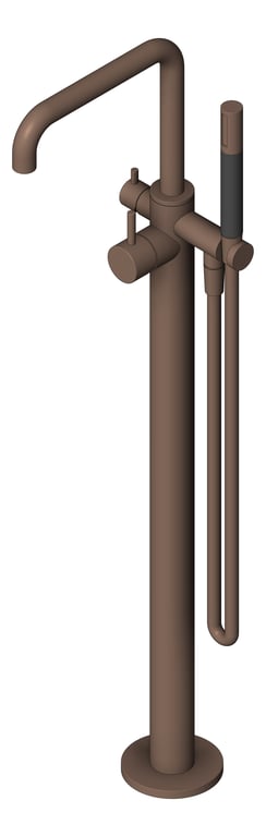 Navigate to Mixer Freestanding Plumbline Buddy Progetto Bath HandShower Square