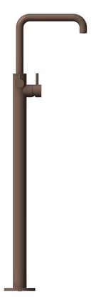 Left Image of Mixer Freestanding Plumbline Buddy Progetto Bath HandShower Square