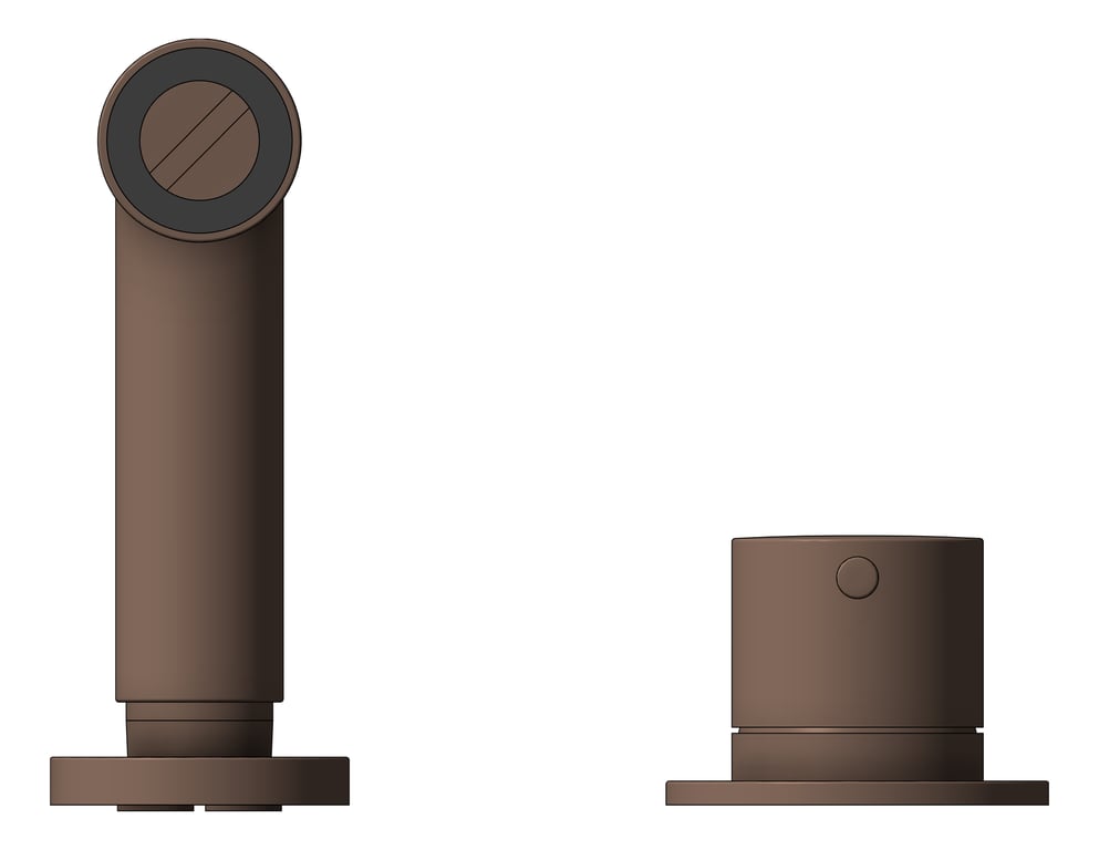 Front Image of Spout Kitchen Plumbline Buddy DeckMount RinseSpray