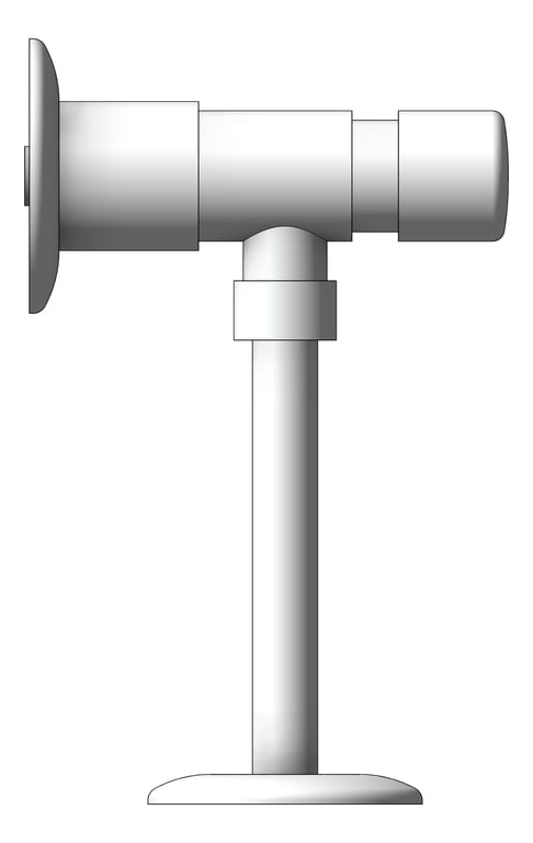 Left Image of FlushButton Wall Plumbline Progetto Zen TopInlet