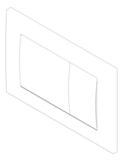 3D Documentation Image of FlushPlate Wall Plumbline Metal