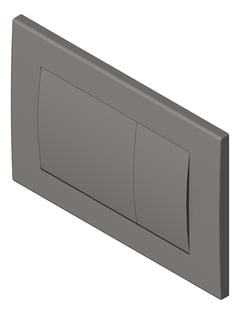 3D Shaded Image of FlushPlate Wall Plumbline Metal