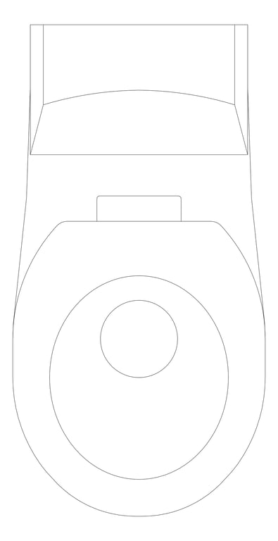 Plan Image of ToiletPan Floor Plumbline Avalon70 Accessible