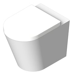 3D Shaded Image of ToiletPan Floor Plumbline Evo