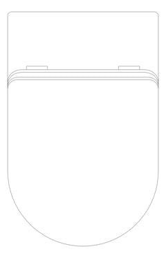 Plan Image of ToiletPan Floor Plumbline Evo Slim
