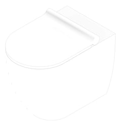 3D Documentation Image of ToiletPan Floor Plumbline Sfera SlimSeat