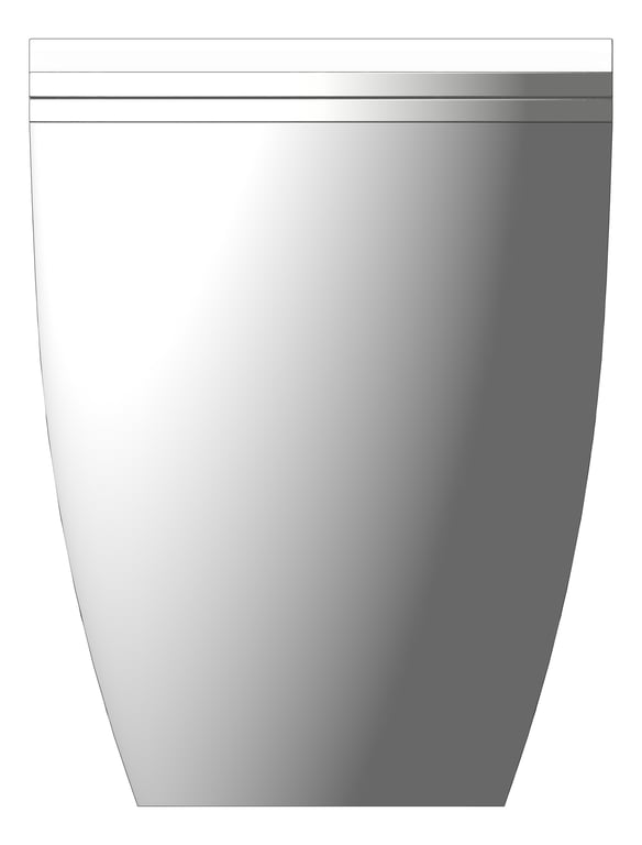 Front Image of ToiletPan Floor Plumbline Sfera SlimSeat