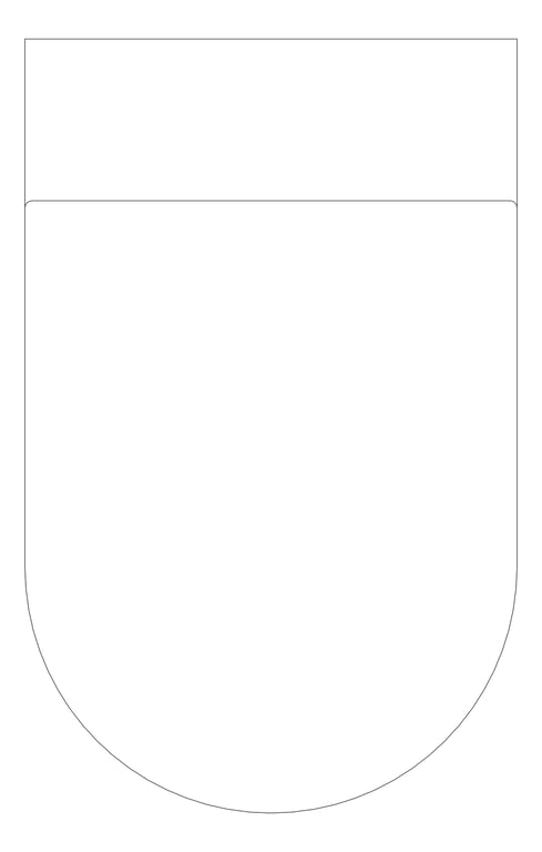 Plan Image of ToiletPan Floor Plumbline Sfera ThickSeat