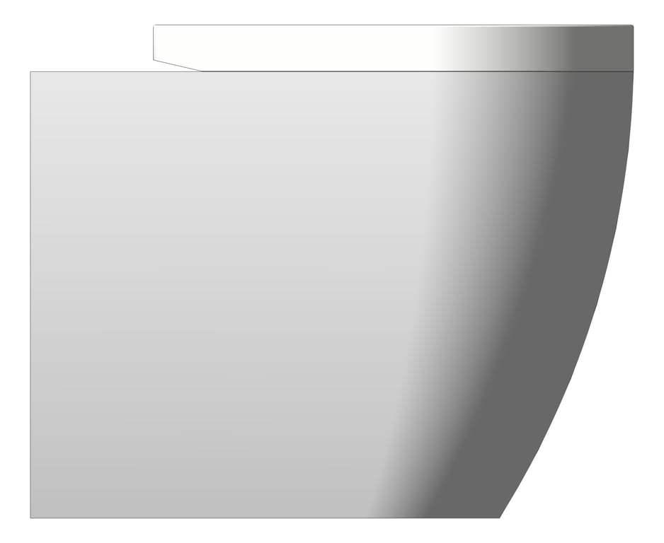 Left Image of ToiletPan Floor Plumbline ZenII