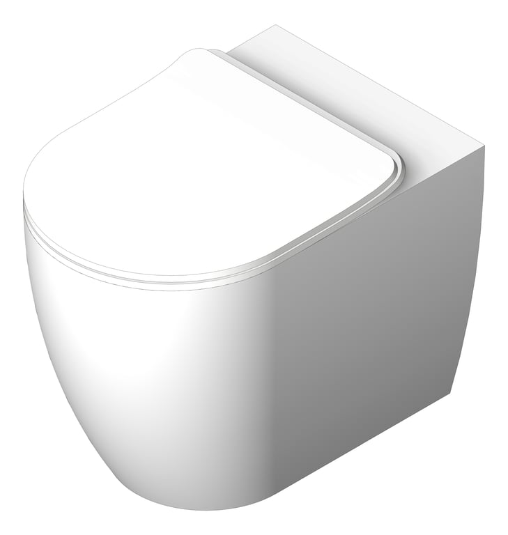 Navigate to ToiletPan Floor Plumbline ZenII Slim