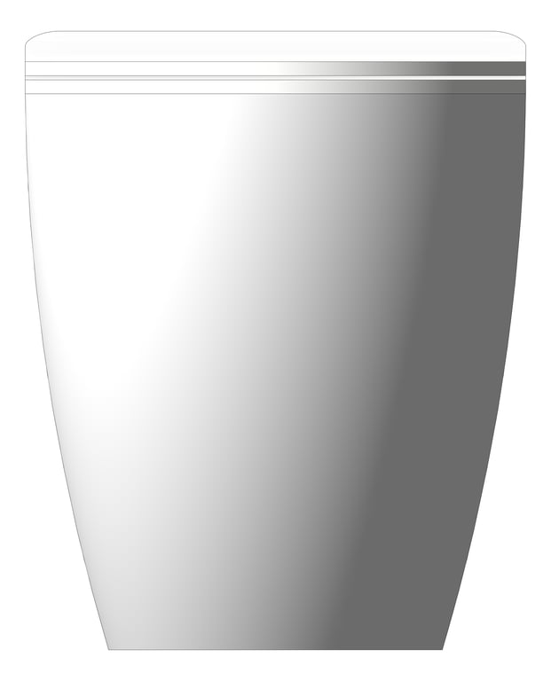 Front Image of ToiletPan Floor Plumbline ZenII Slim