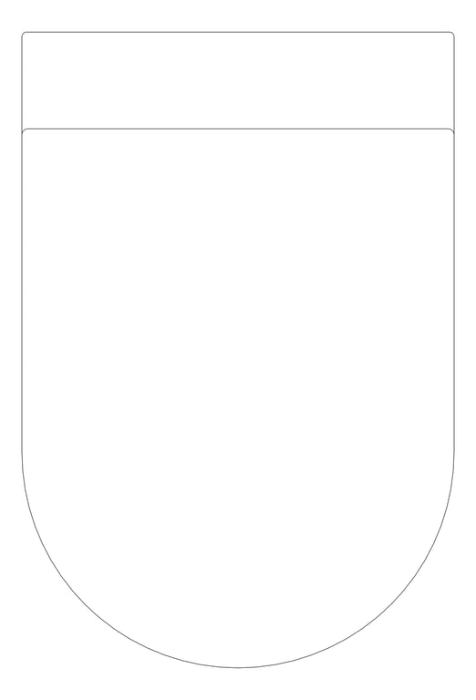 Plan Image of ToiletPan WallHung Plumbline Evo