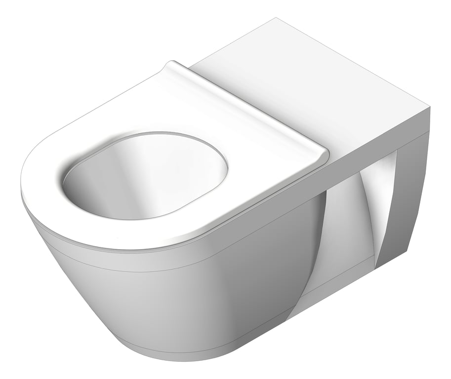 Navigate to ToiletPan WallHung Plumbline Sfera RearInlet