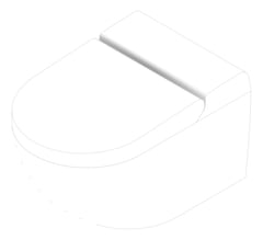 3D Documentation Image of ToiletPan WallHung Plumbline Sfera Rimless