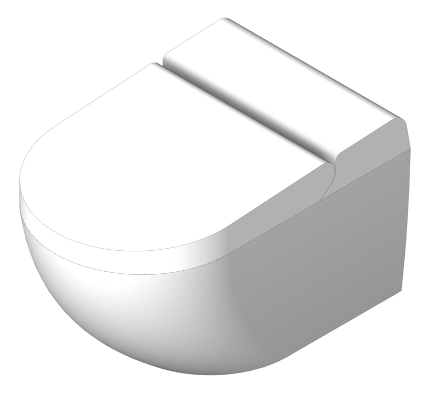 Navigate to ToiletPan WallHung Plumbline Sfera Rimless