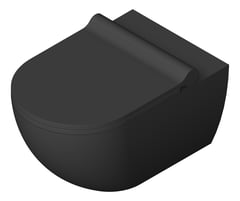 3D Shaded Image of ToiletPan WallHung Plumbline Sfera SlimSeat