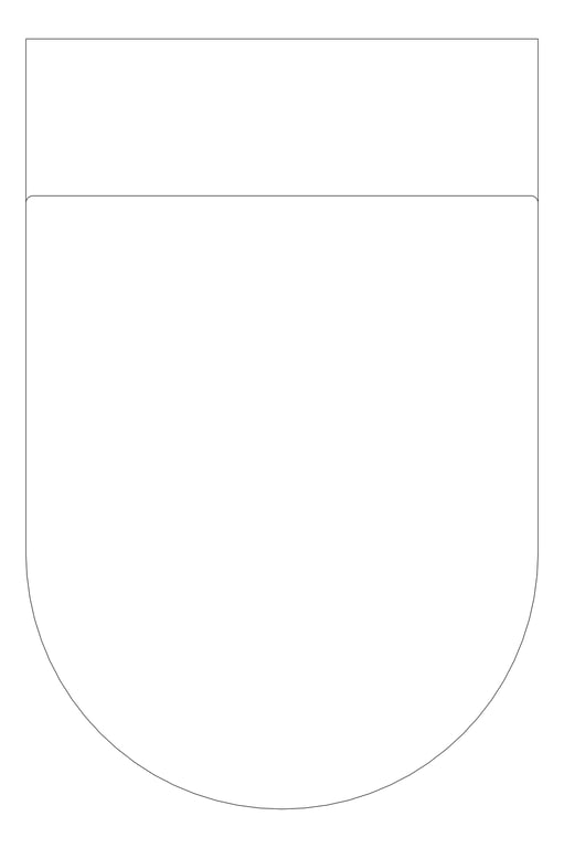 Plan Image of ToiletPan WallHung Plumbline ZenII