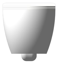Front Image of ToiletPan WallHung Plumbline ZenII Slim