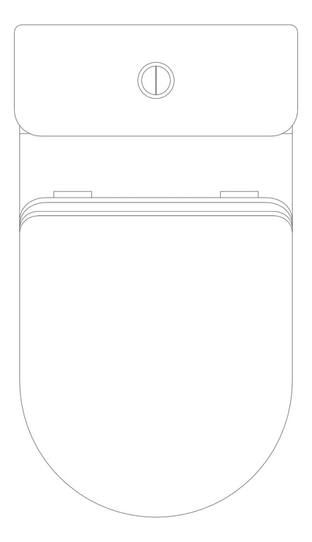 Plan Image of ToiletSuite Floor Plumbline ZenII Slim