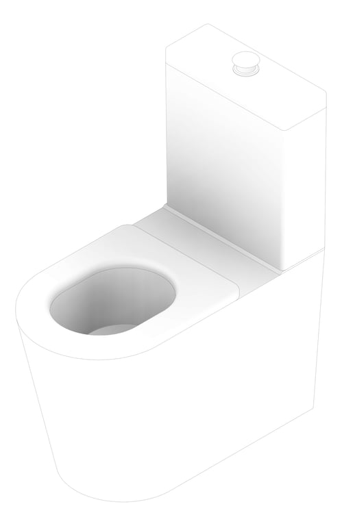 3D Documentation Image of ToiletSuite WallFaced Plumbline Evo Accessible RaisedButton