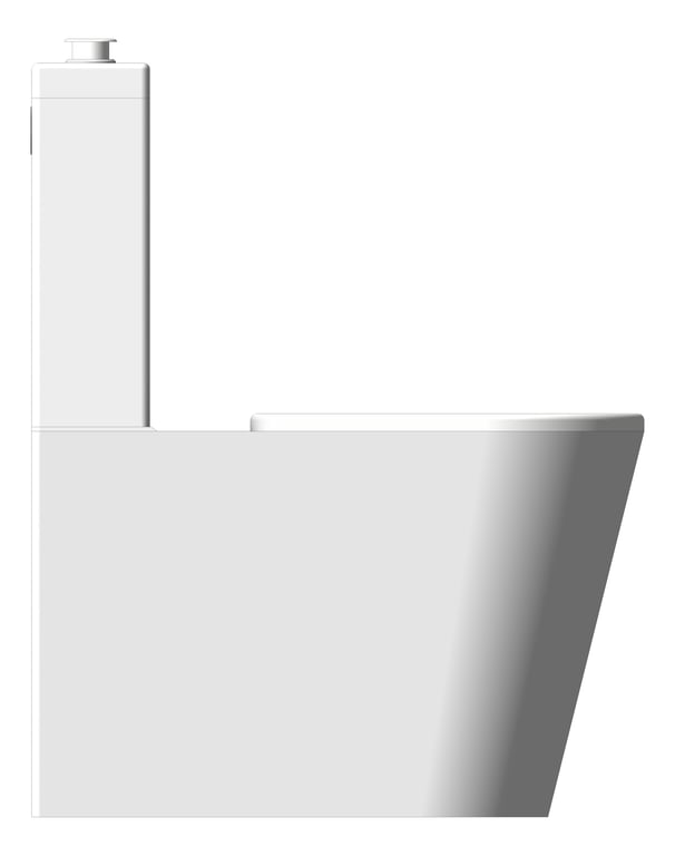 Left Image of ToiletSuite WallFaced Plumbline Evo Accessible RaisedButton