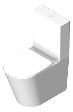 3D Shaded Image of ToiletSuite WallFaced Plumbline Evo Slim