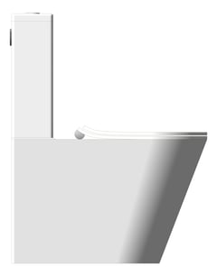 Left Image of ToiletSuite WallFaced Plumbline Evo Slim