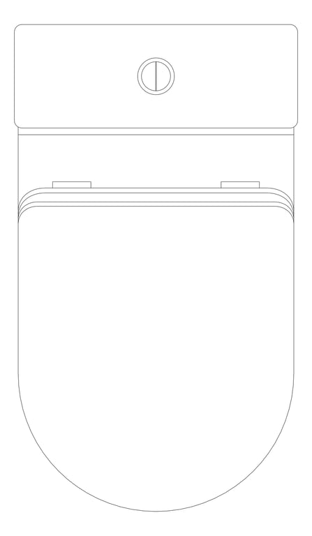 Plan Image of ToiletSuite WallFaced Plumbline Evo Slim