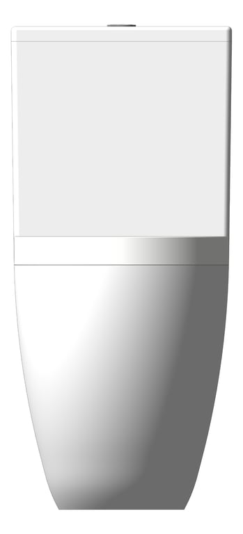 Front Image of ToiletSuite WallFaced Plumbline Sfera Rimless