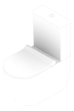 3D Documentation Image of ToiletSuite WallFaced Plumbline Sfera Rimless SlimSeat