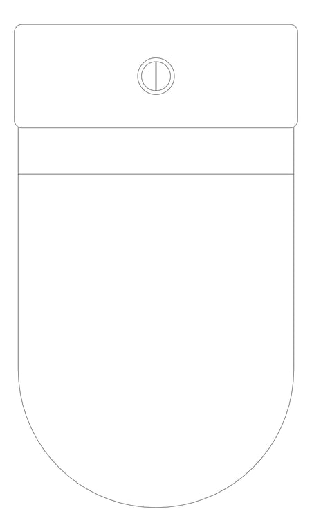 Plan Image of ToiletSuite WallFaced Plumbline Sfera Rimless SlimSeat