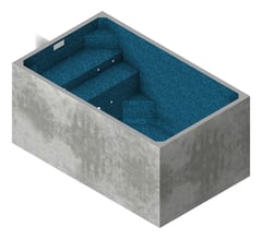 3D Presentation Image of Pool Precast Plungie Studio