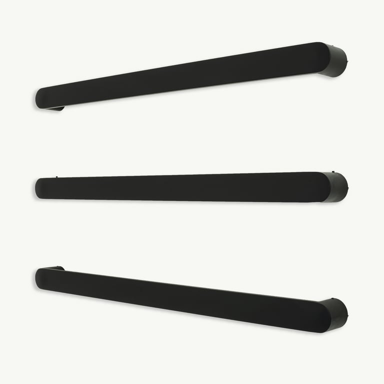 BLK-ASPEN.jpg Image of TowelRail Heated RadiantAustralia Flat VerticalBars