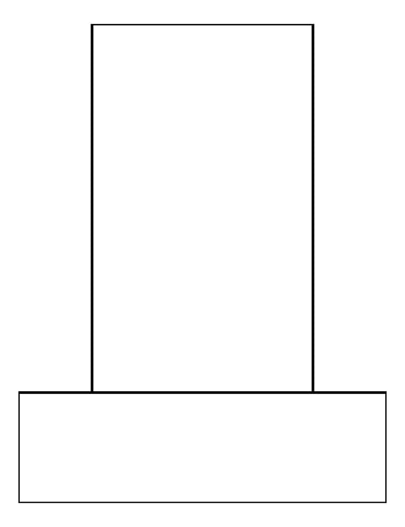 Plan Image of TowelRail Heated RadiantAustralia Flat VerticalBars