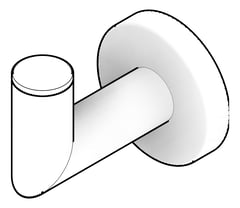 3D Documentation Image of RobeHook SurfaceMount Raymor BostonII