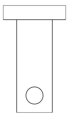 Plan Image of RobeHook SurfaceMount Raymor Projix