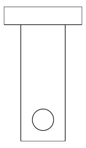 Plan Image of RobeHook SurfaceMount Raymor Projix