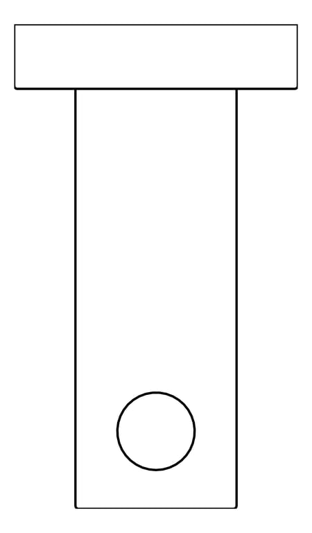 Plan Image of RobeHook SurfaceMount Raymor Projix