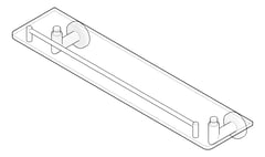 3D Documentation Image of Shelf SurfaceMount Raymor BostonII Glass