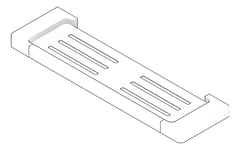 3D Documentation Image of Shelf SurfaceMount Raymor EdgeII Metal