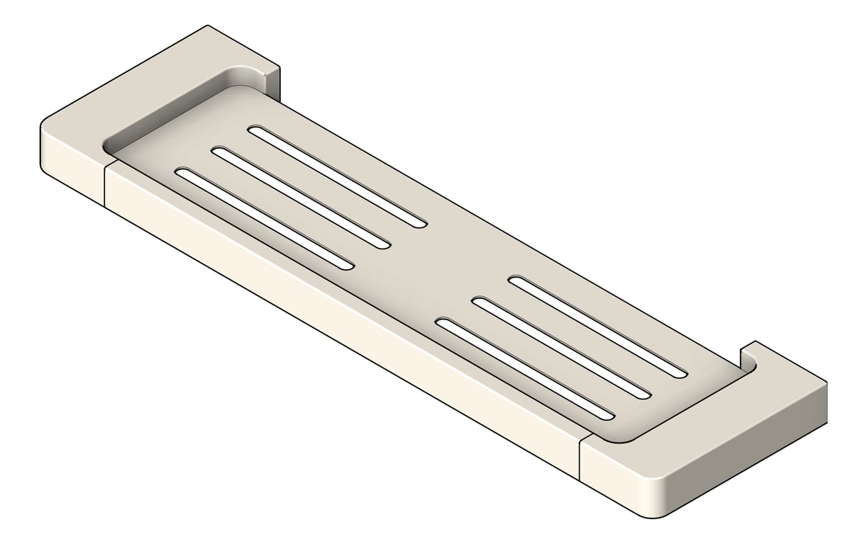 Navigate to Shelf SurfaceMount Raymor EdgeII Metal