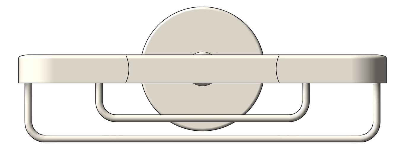 Front Image of SoapHolder SurfaceMount Raymor Projix