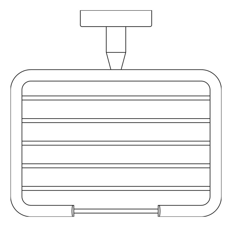 Plan Image of SoapHolder SurfaceMount Raymor Projix