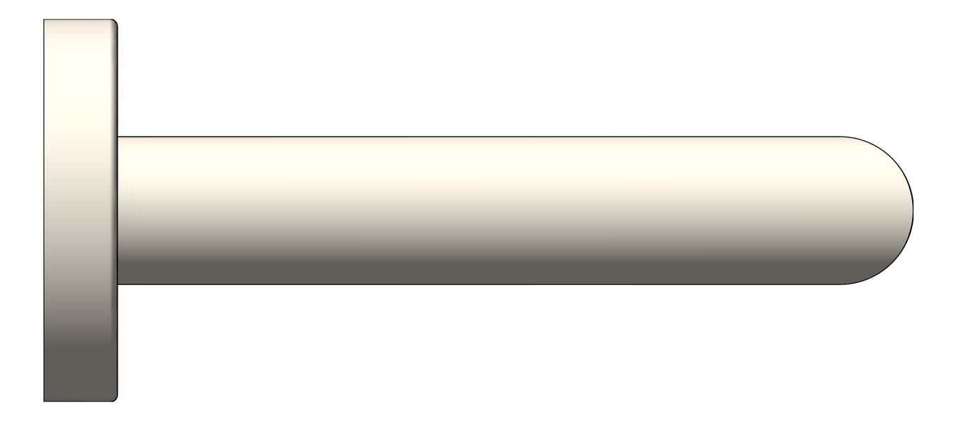 Left Image of TowelRail SurfaceMount Raymor BostonII Double 650